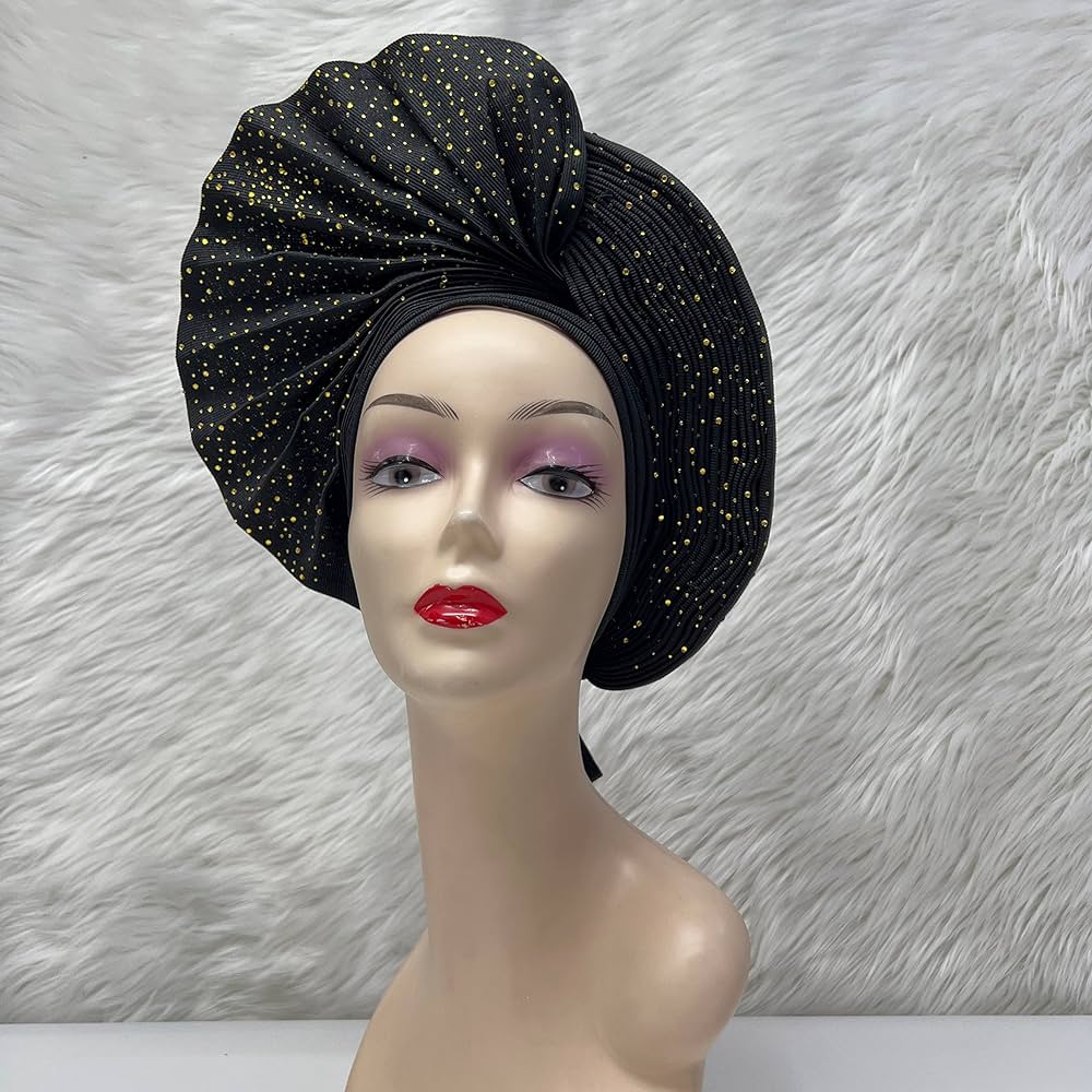 Aso oke head wrap