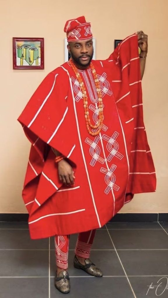 Aso Oke Agbada Design For Sale In Nigeria