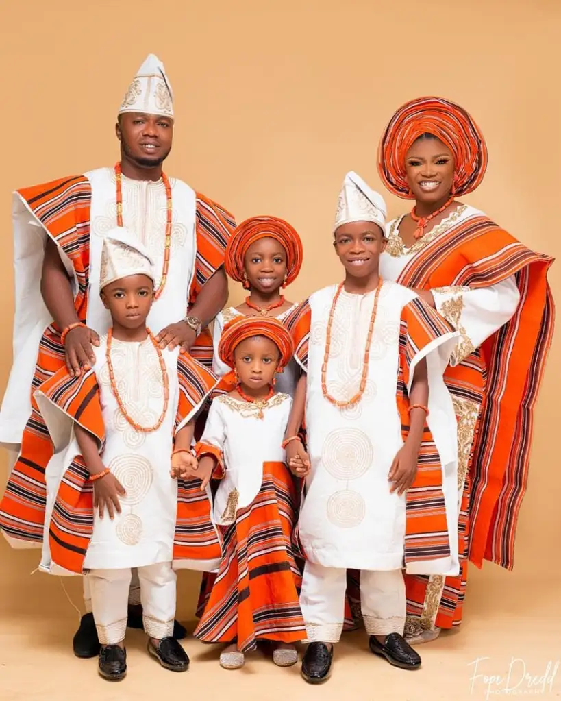 Aso Oke Family Style