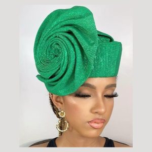 affordable asooke fascinator